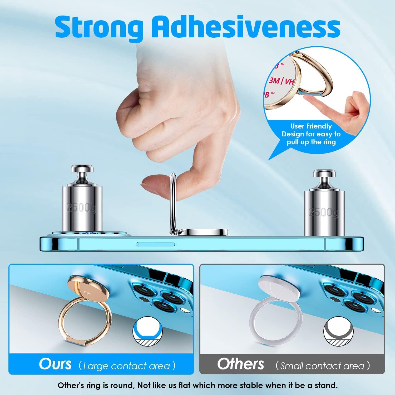 Soporte Magnético para Teléfono WixGear 2 Pack Dorado