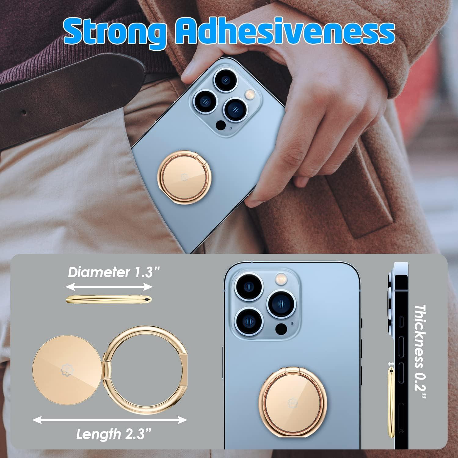 Soporte Magnético para Teléfono WixGear 2 Pack Dorado