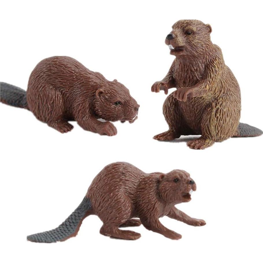 Set de 3 Figuras de Animales de Safari AUCOOMA para Niños