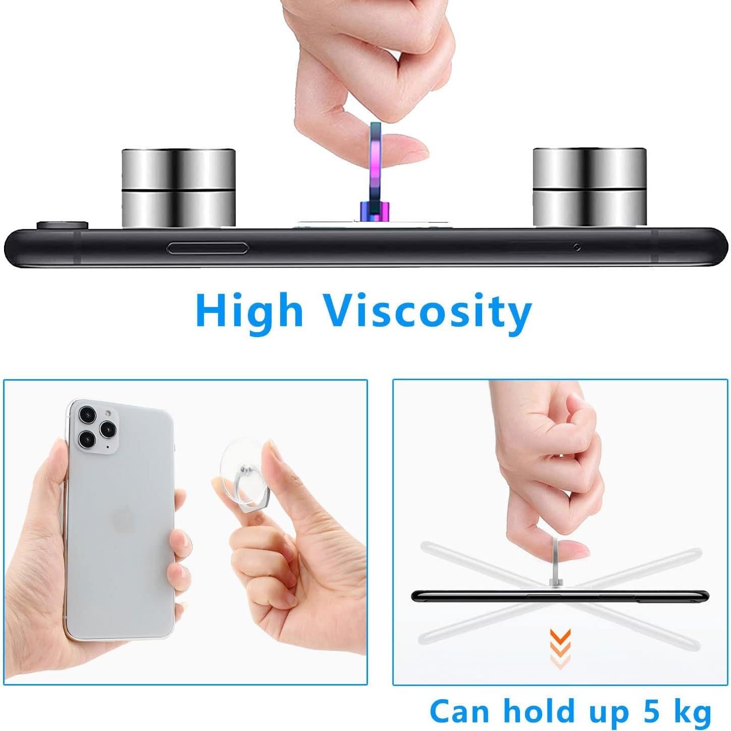 Soporte para Anillo de Teléfono Kinizuxi 2 Paquetes Colorido