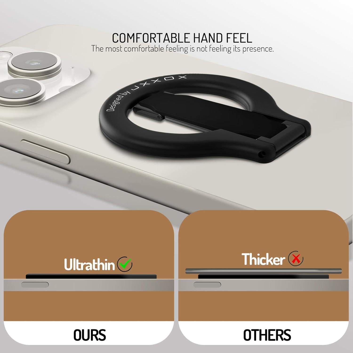 Soporte Magnético Ajustable JXXOX para Teléfono - Negro