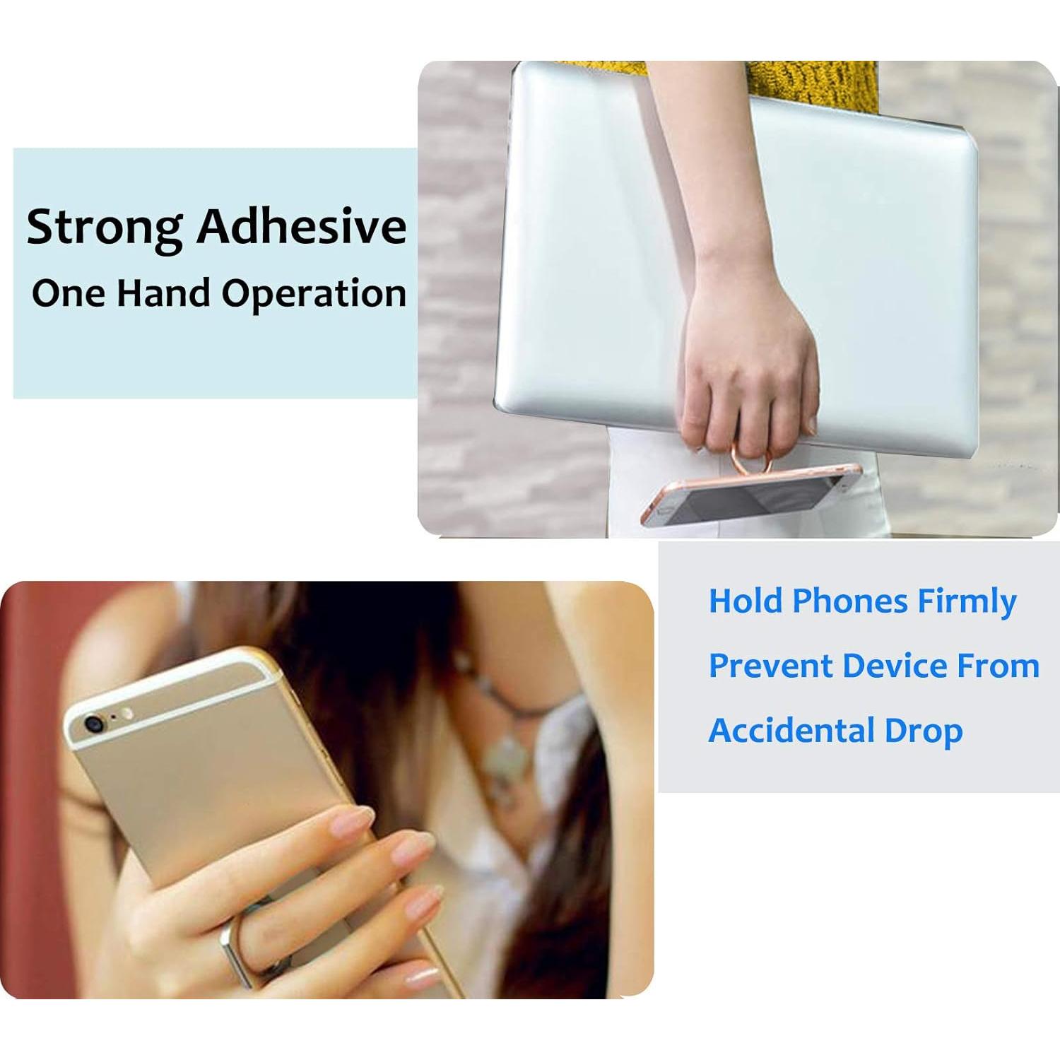 Soporte para teléfono con anillo de gato transparente - 3 colores