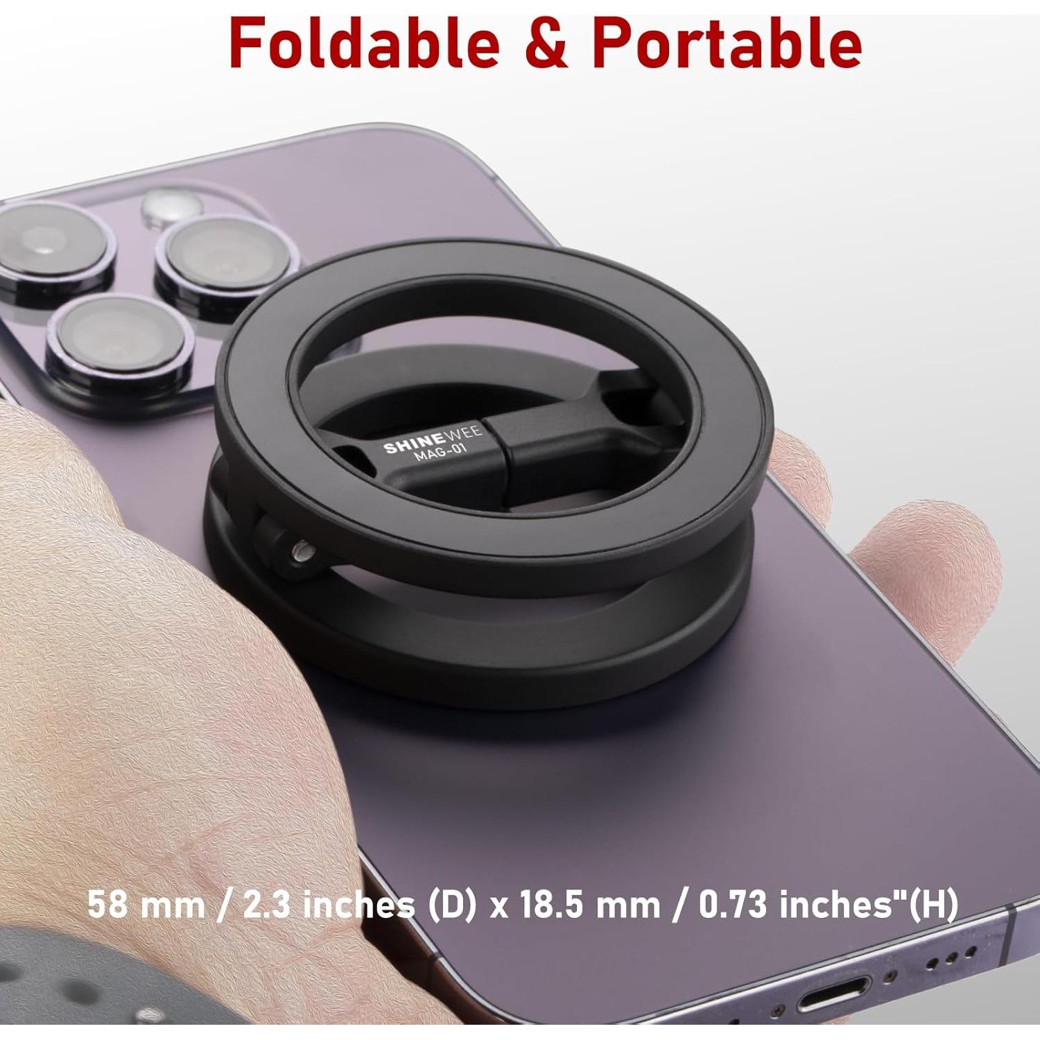 Soporte Magnético para Teléfono SHINEWEE - Ajustable 360°