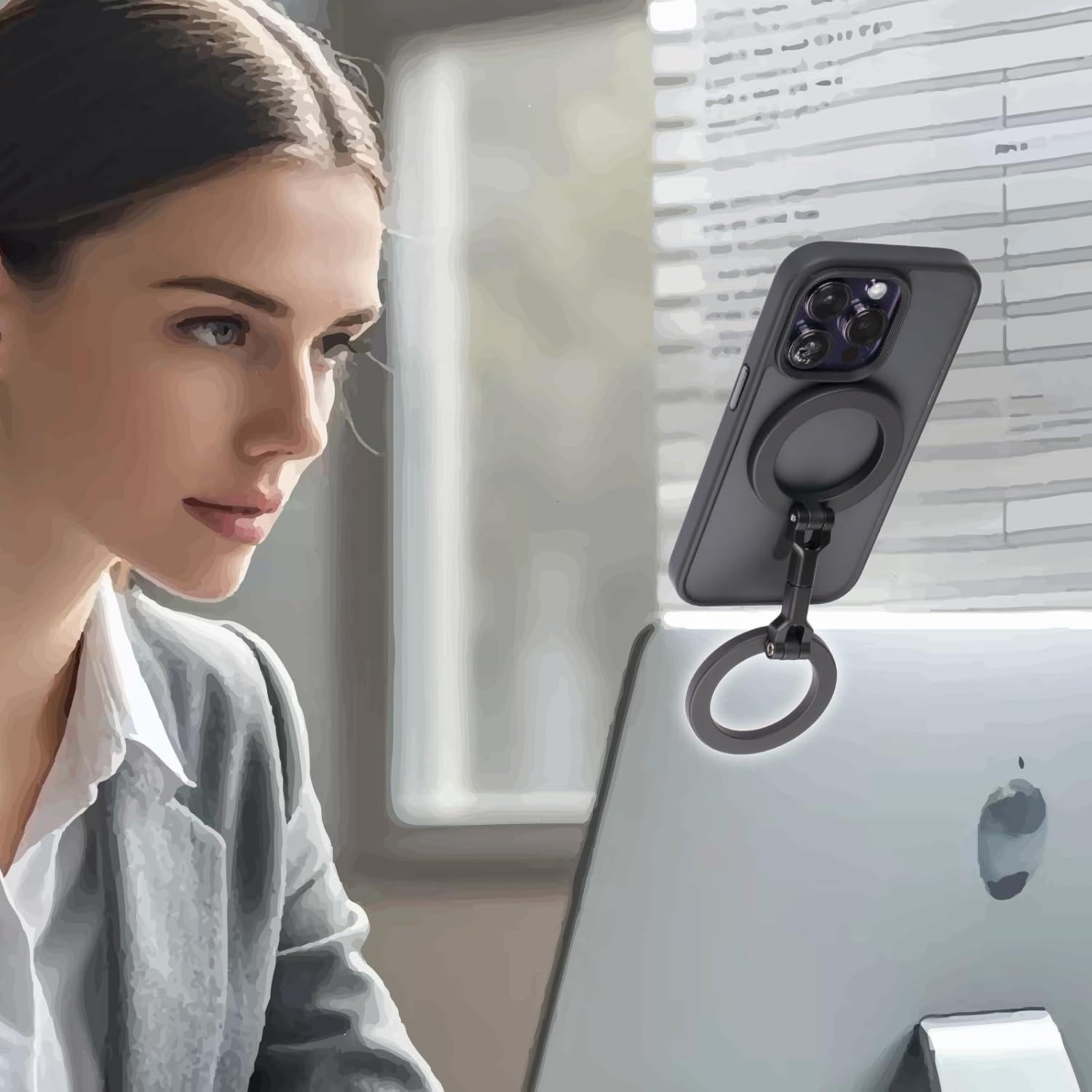 Soporte Magnético para Teléfono SHINEWEE - Ajustable 360°