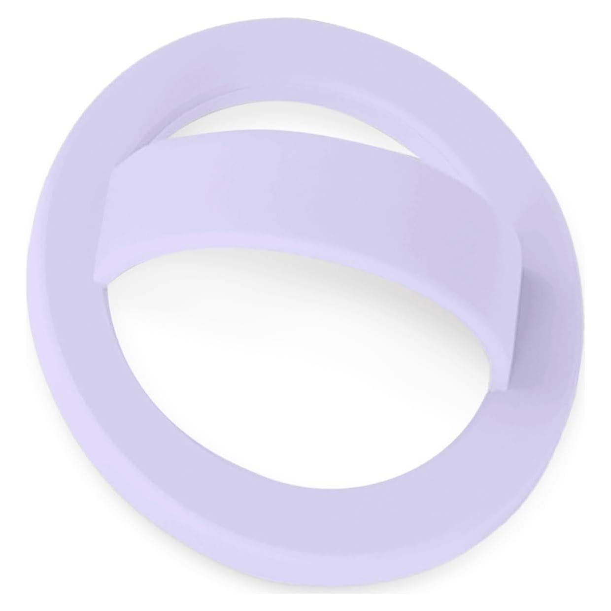 Soporte Magnético para Teléfono STEZHOU con Anillo de Silicona - iPhone 12/16/15/14/13 (Púrpura)