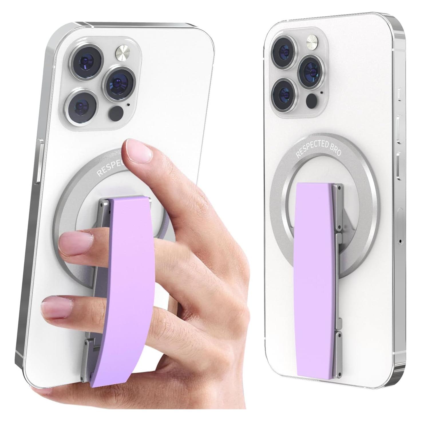 Soporte Magnético para Teléfonos Respected Bro - Púrpura