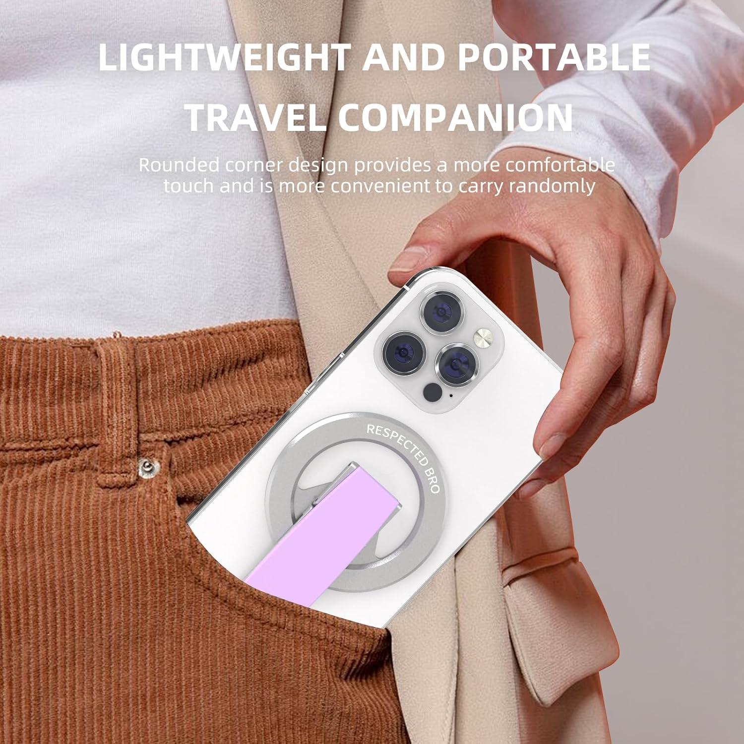 Soporte Magnético para Teléfonos Respected Bro - Púrpura