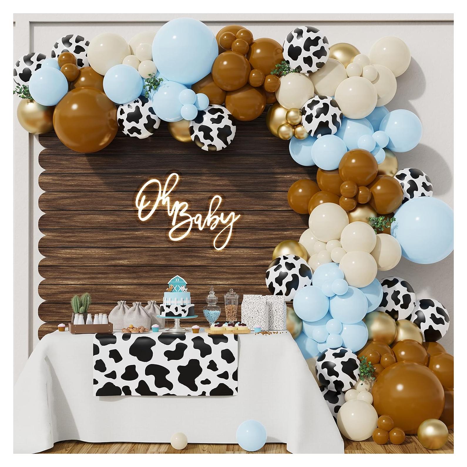 Kit de Arco de Globos 135 Piezas Vaquero Azul BALONAR