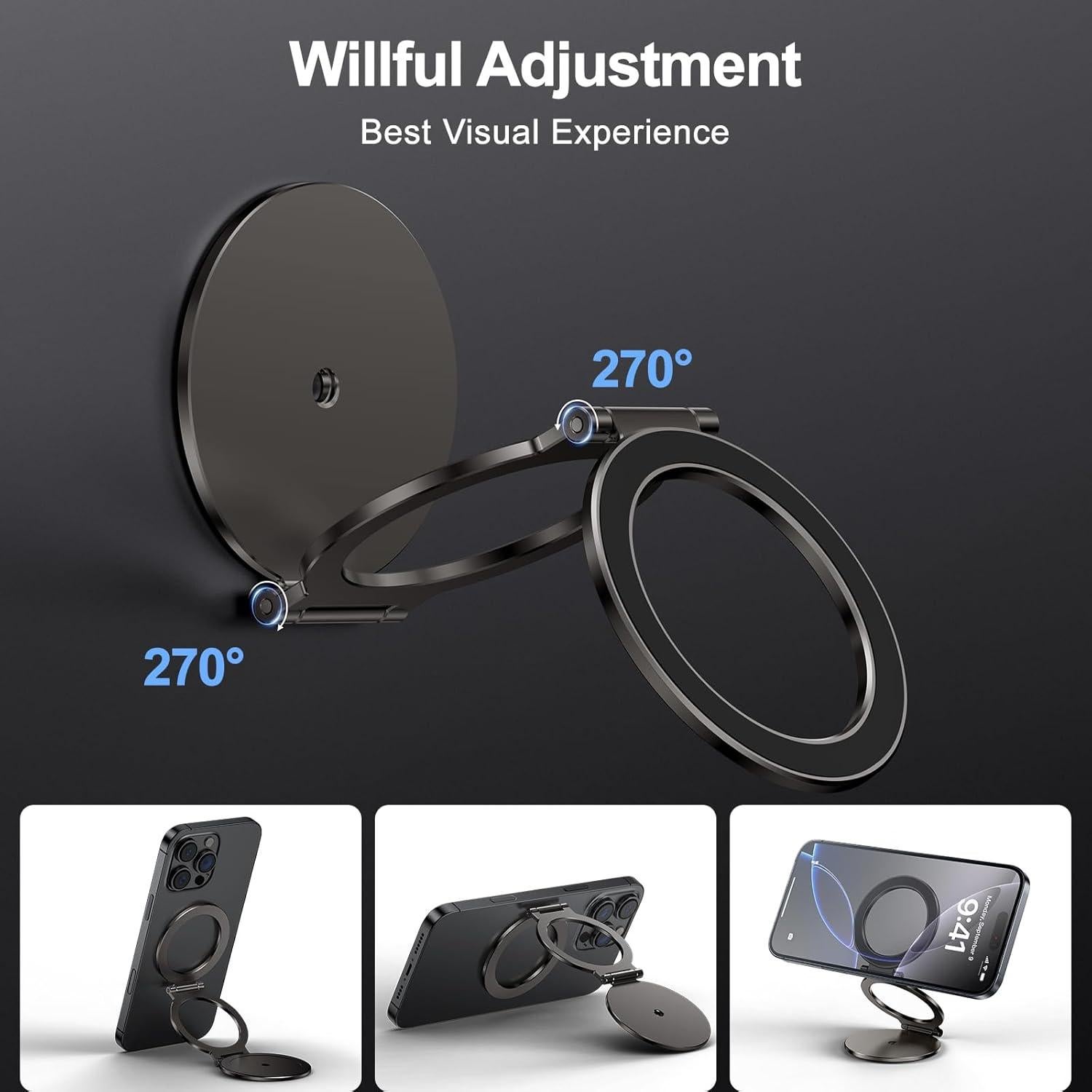 Soporte de Teléfono Magnético Doble MAGDIGITEH para iPhone