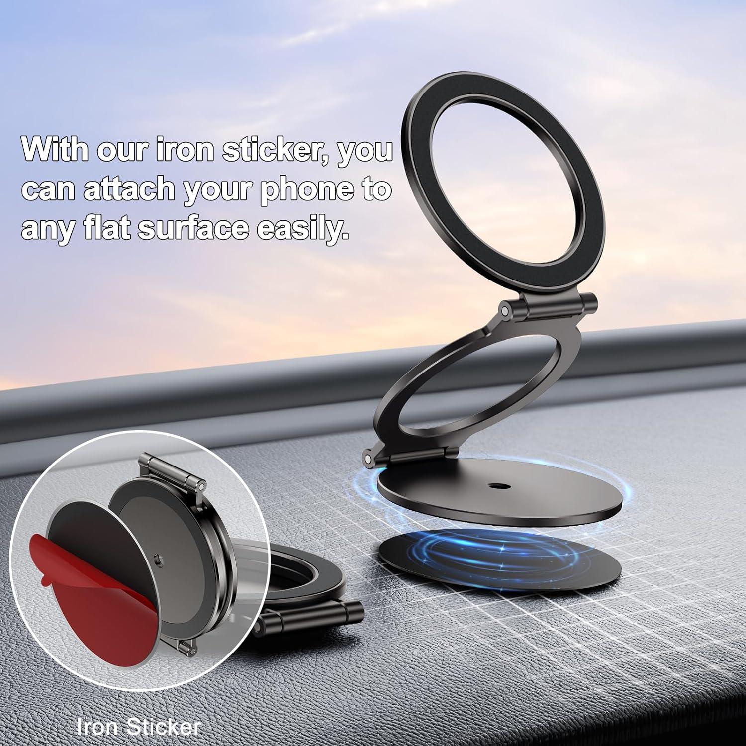 Soporte de Teléfono Magnético Doble MAGDIGITEH para iPhone