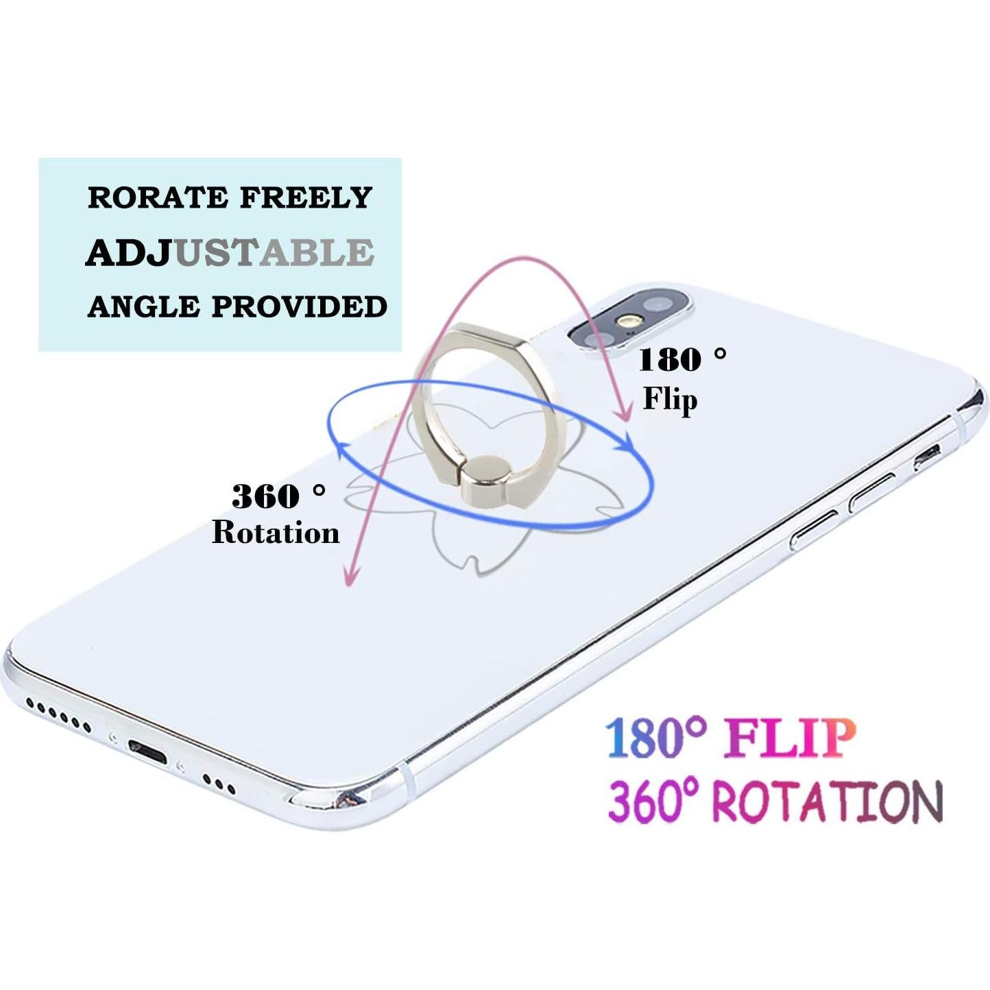 Soporte de anillo para teléfono celular Lenoup - 3 colores
