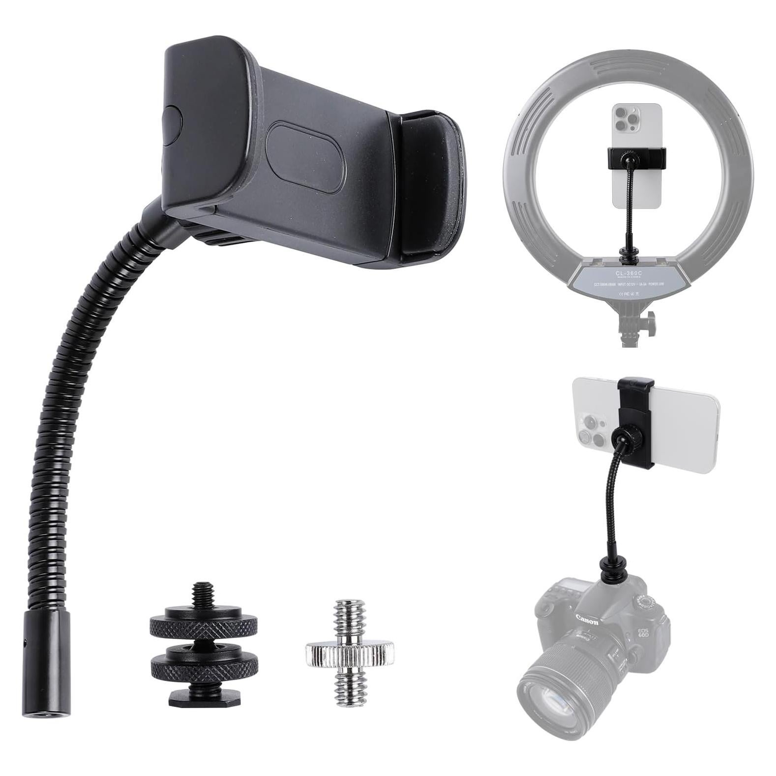 Soporte Universal para Teléfono Luz de Anillo MS-18B 14cm