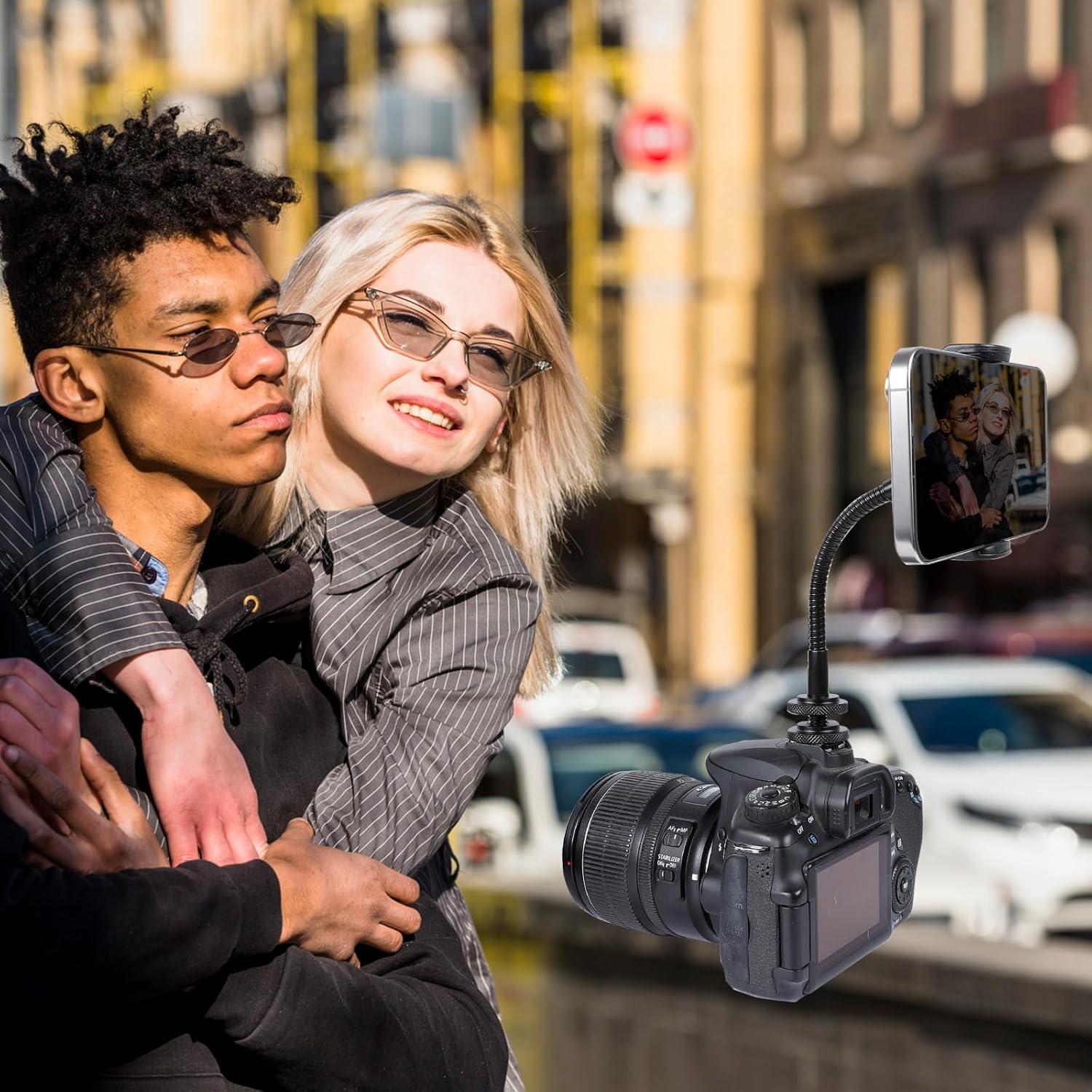 Soporte Universal para Teléfono Luz de Anillo MS-18B 14cm