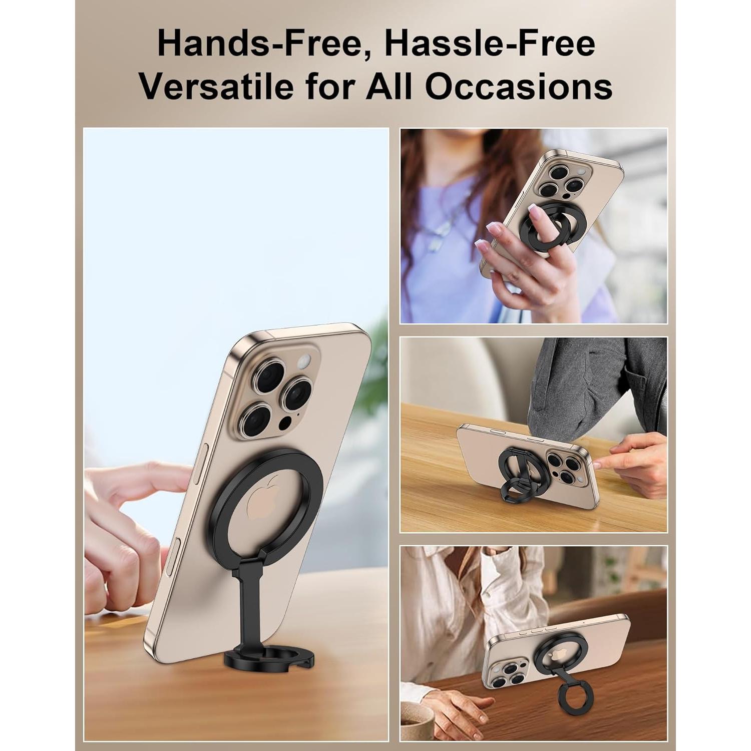 Soporte Magnético para Teléfono MagSafe Bordsek Negro