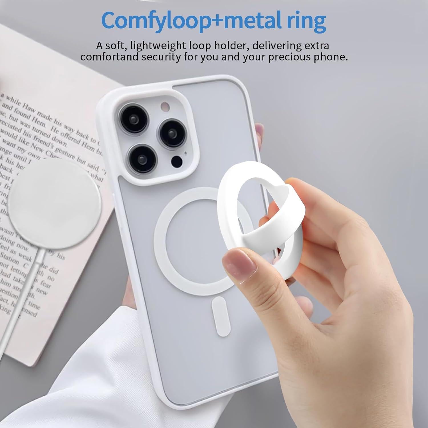 Soporte Magnético de Silicona VZZNN para Teléfono - 2 Pcs