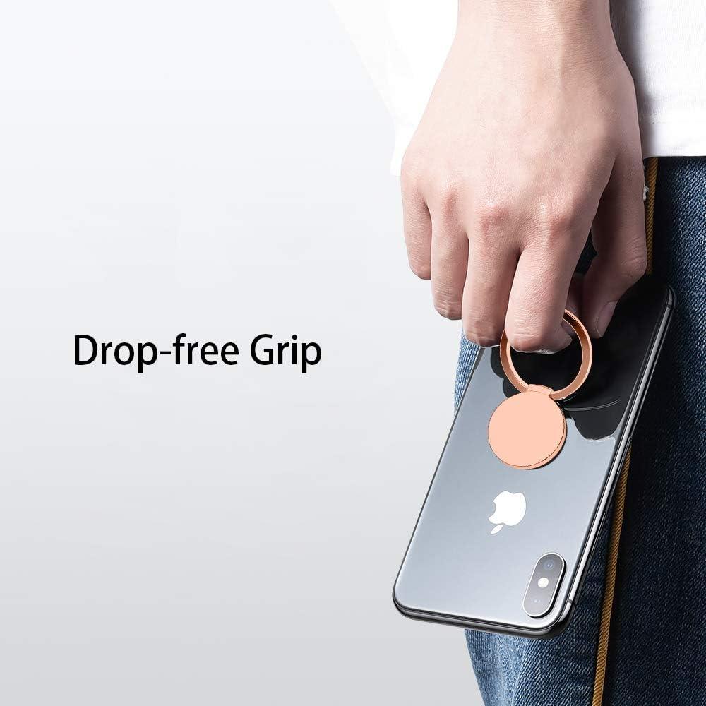 Soporte de Anillo Magnético Tomorotec Oro Rosa para Teléfono