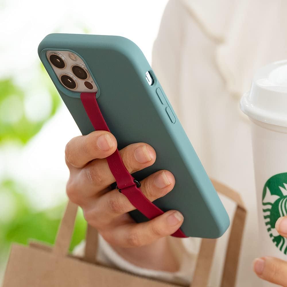 Clip Sinji Loop Negro para Teléfono - Correa Silicona Reutilizable