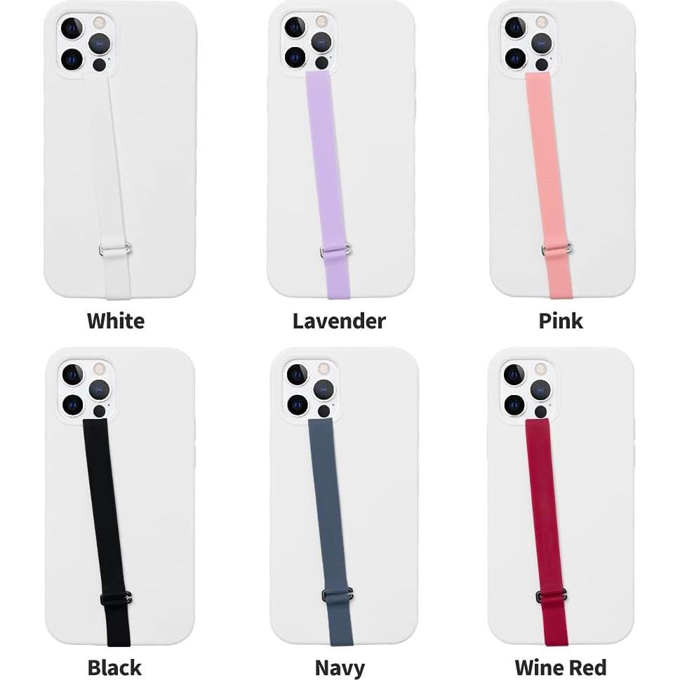 Clip Sinji Loop Negro para Teléfono - Correa Silicona Reutilizable