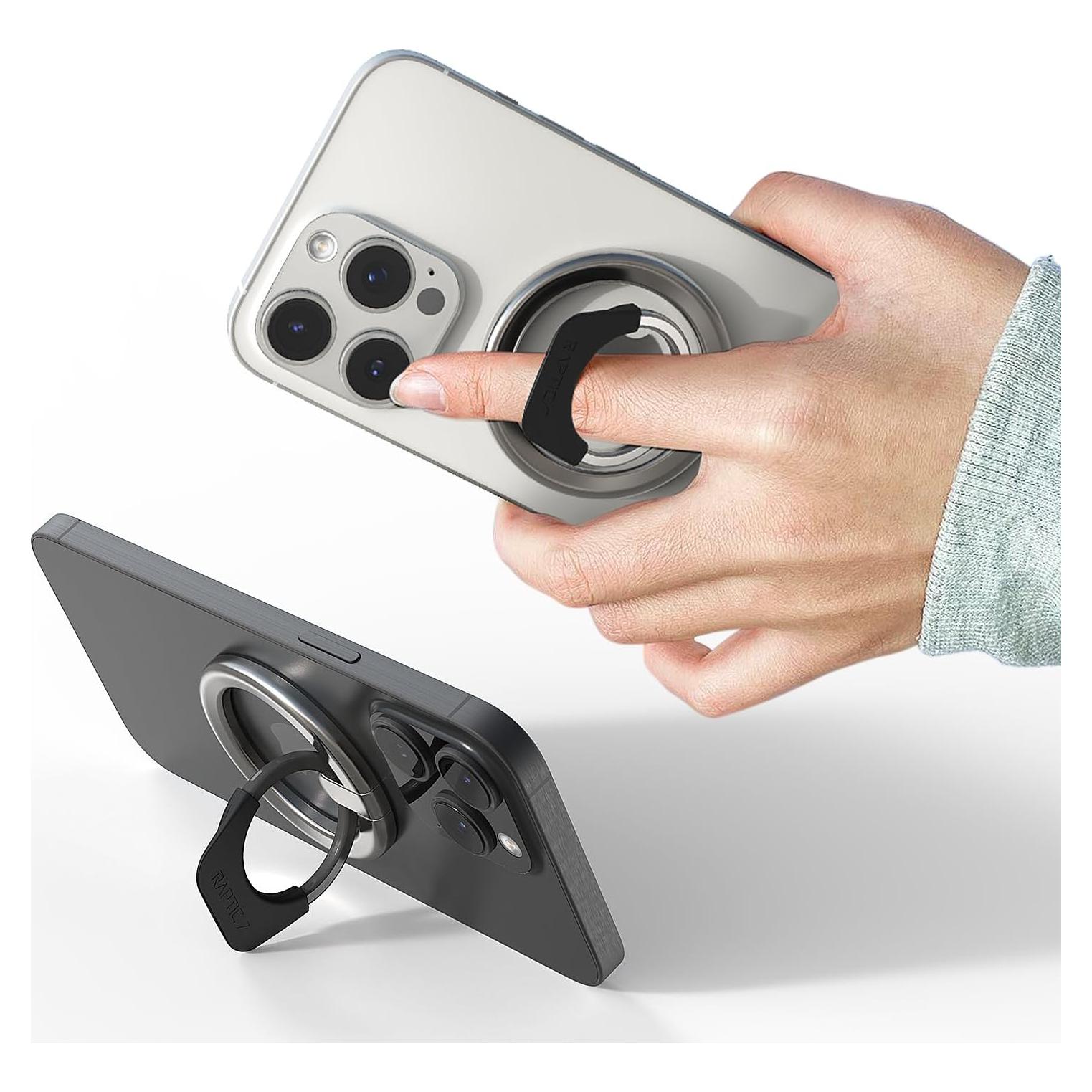 Soporte Magnético RAPTIC para Anillo MagSafe iPhone 12-15