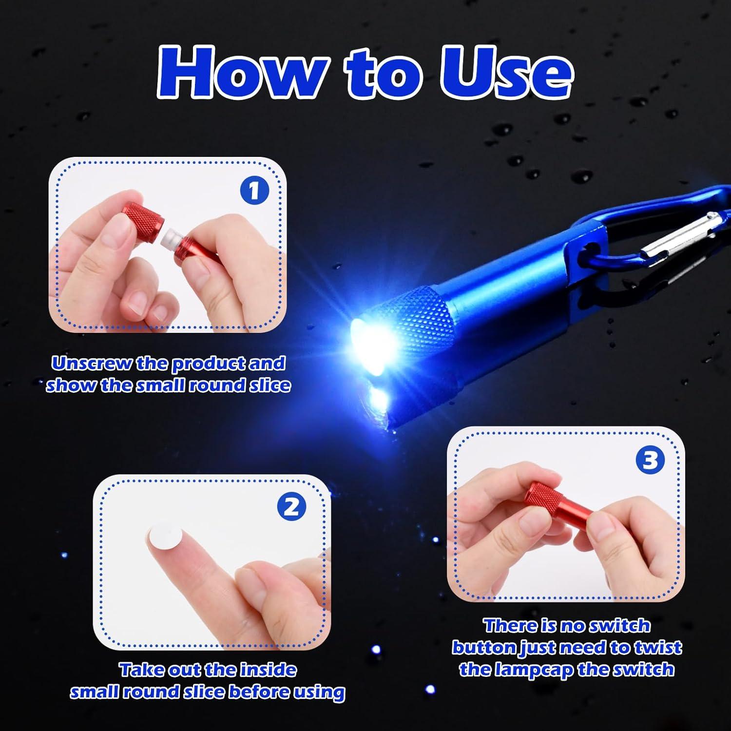 Paquete de 30 Linternas Mini LED CZBRO para Camping y Emergencias