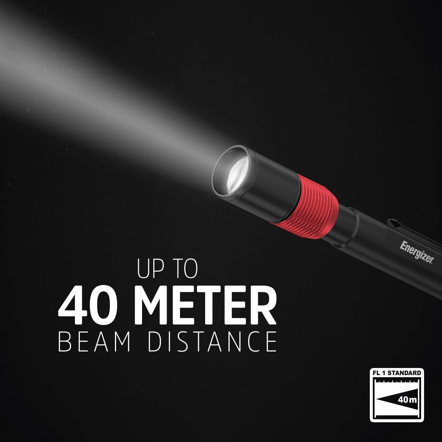 Linterna Recargable Energizer X400 LED 400 Lúmenes Resistente