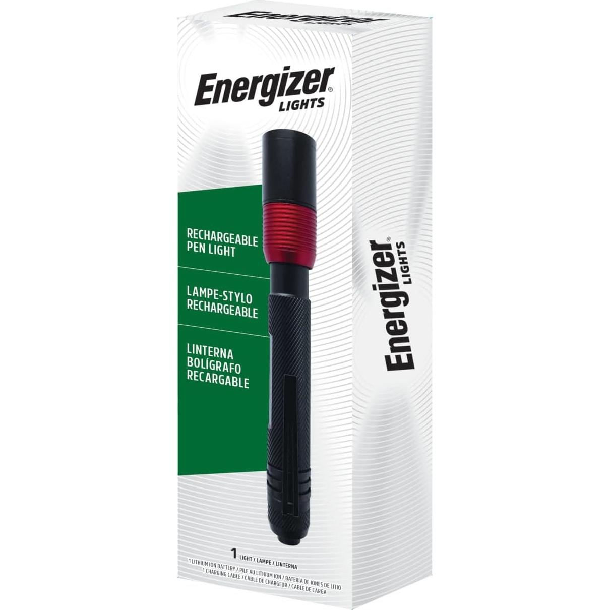 Linterna Recargable Energizer X400 LED 400 Lúmenes Resistente