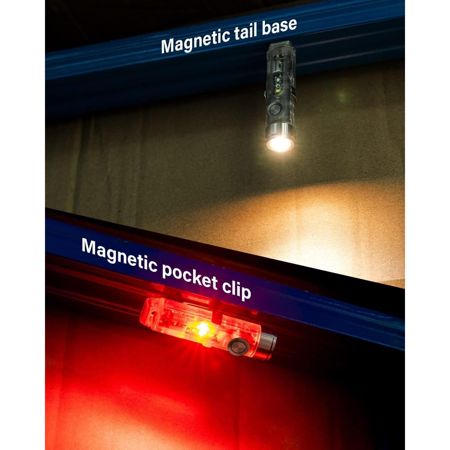 Linterna RovyVon Aurora A8 EDC USB-C 650 Lúmenes 6500K