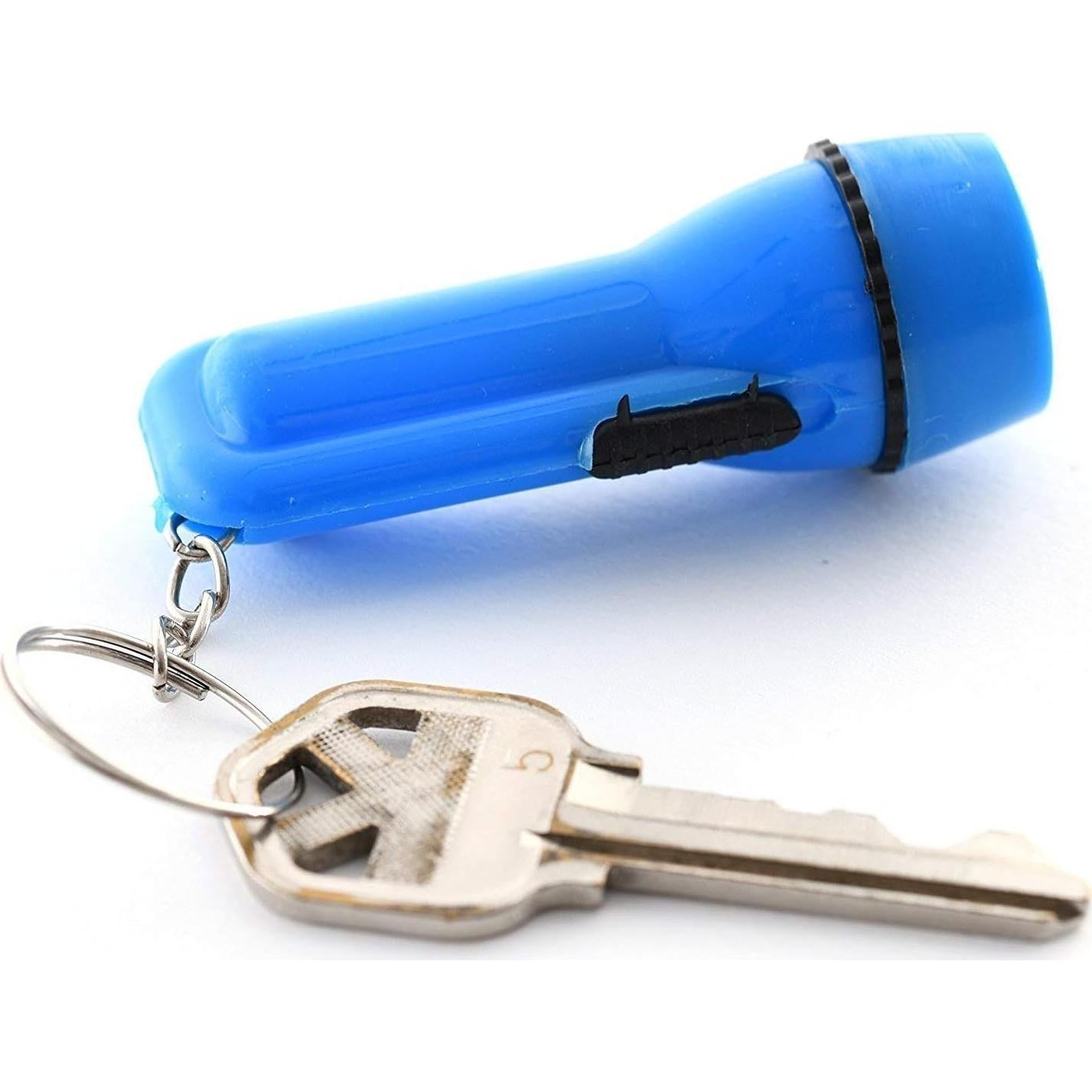 Llave Linterna Mini Kicko 24 Piezas LED 5 cm Colores Surtidos