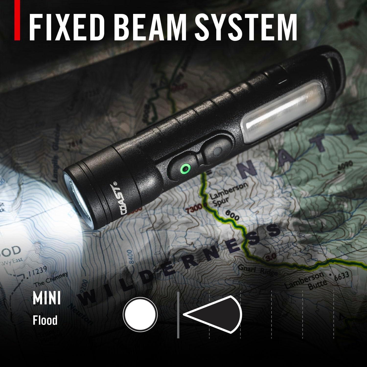 Linterna recargable LED Coast KL35R 600 lúmenes IP54