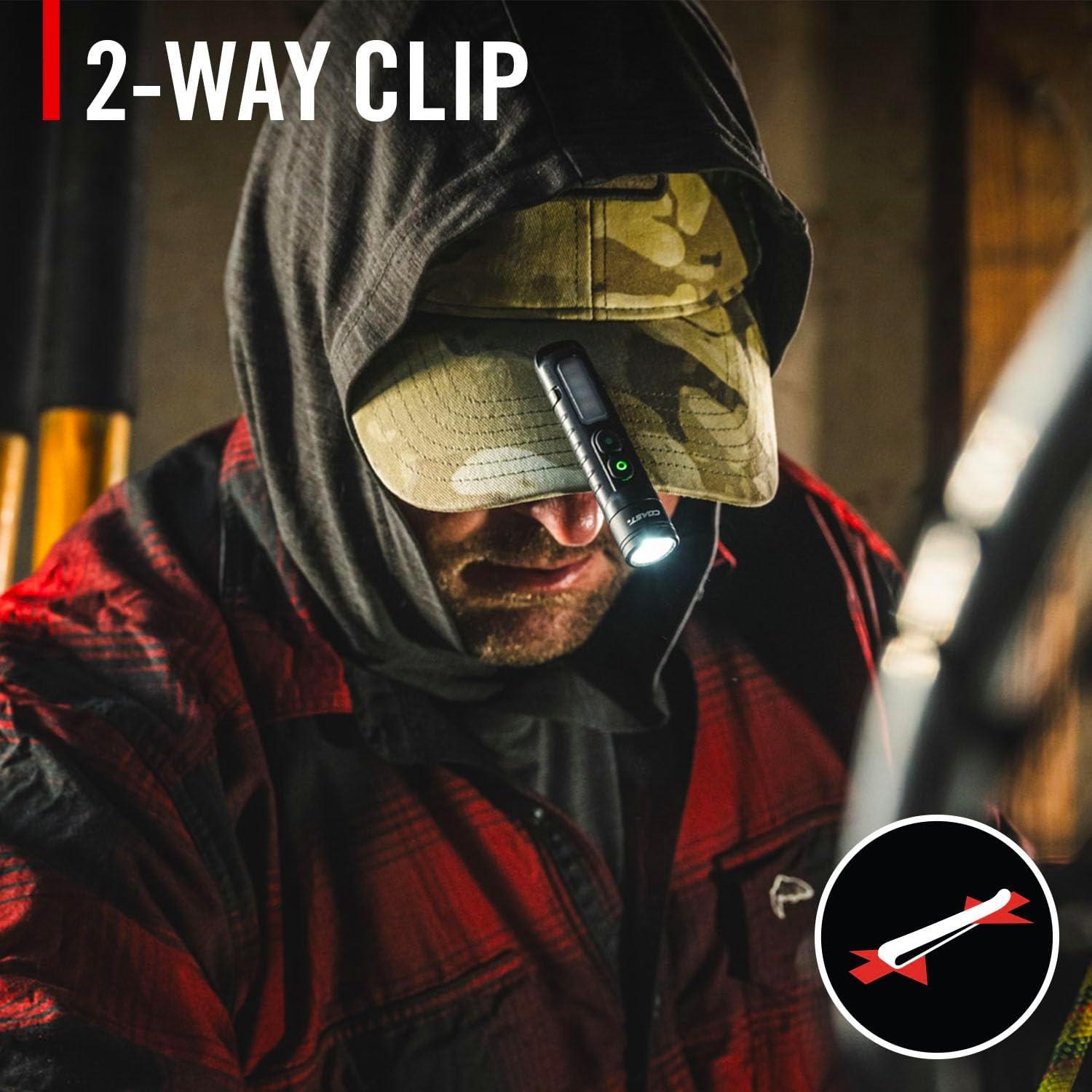 Linterna recargable LED Coast KL35R 600 lúmenes IP54