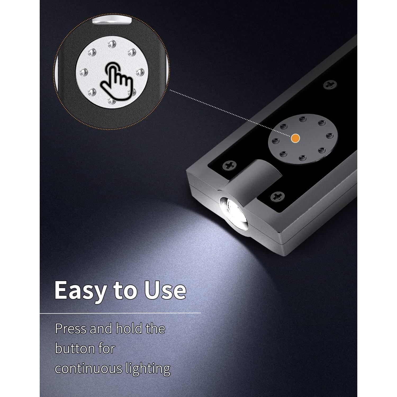 Paquete de 10 Mini Linternas LED Uniclife 12 Lúmenes Portátil