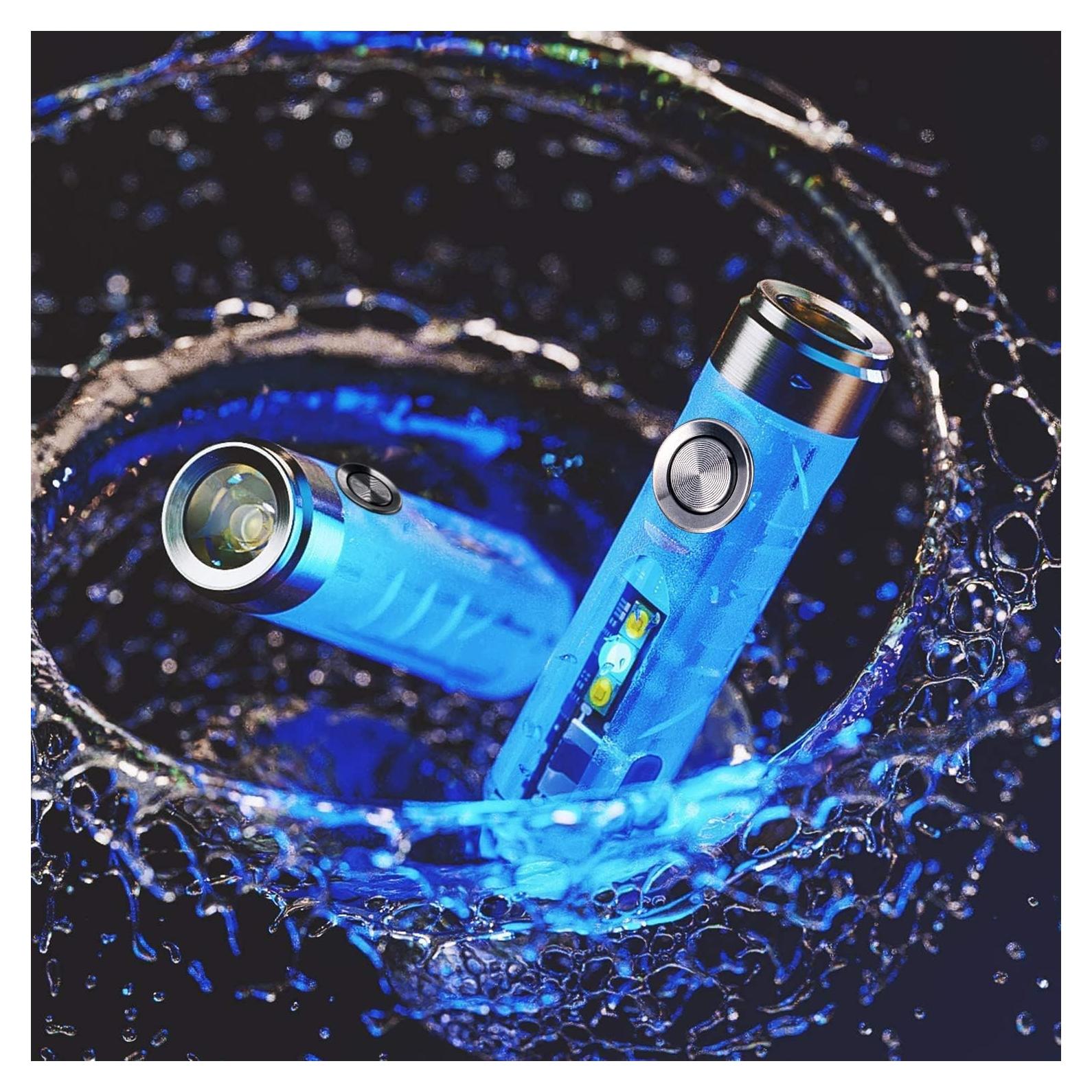 Linterna de Llavero RovyVon Aurora A7 G4 650 Lúmenes USB-C