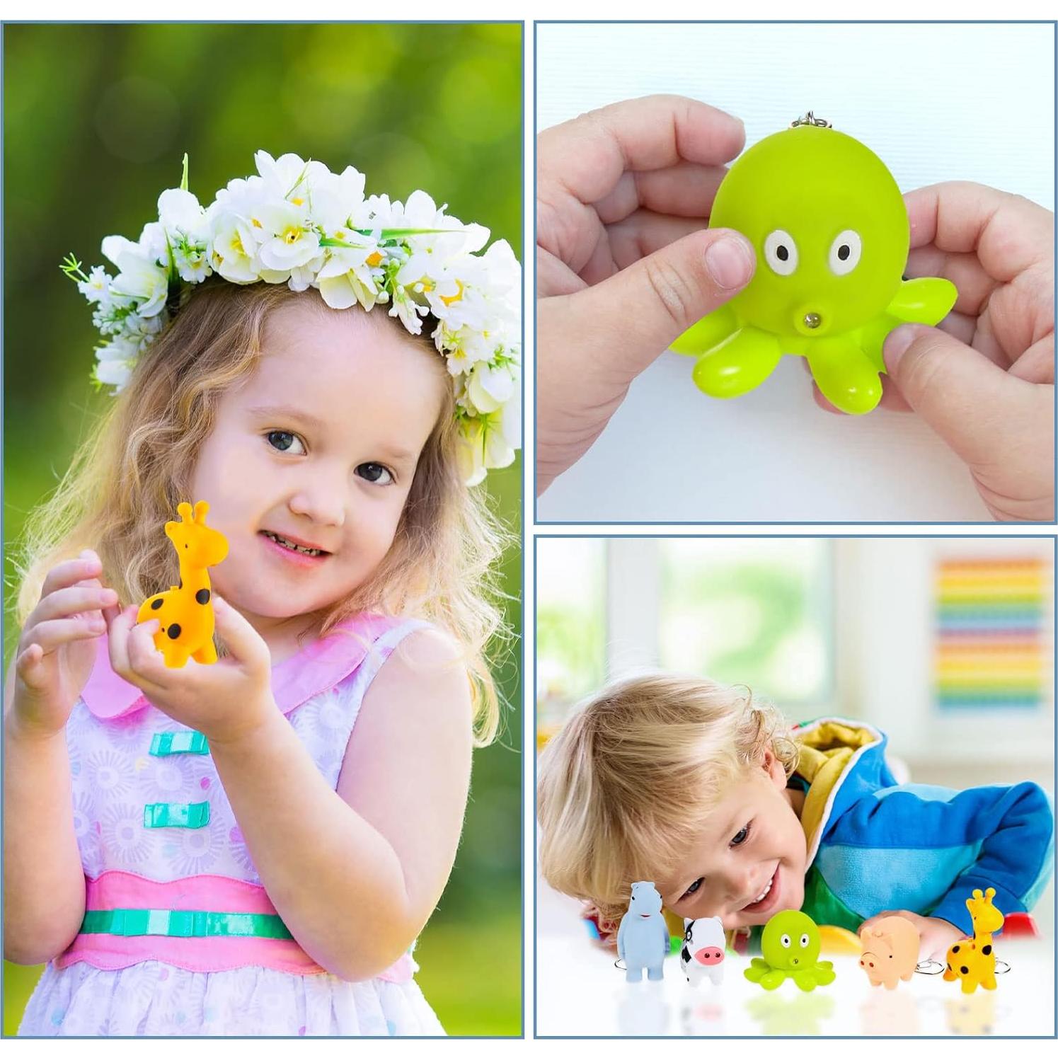 Juego de 6 Linternas Llavero Kenning para Enfermería Animal