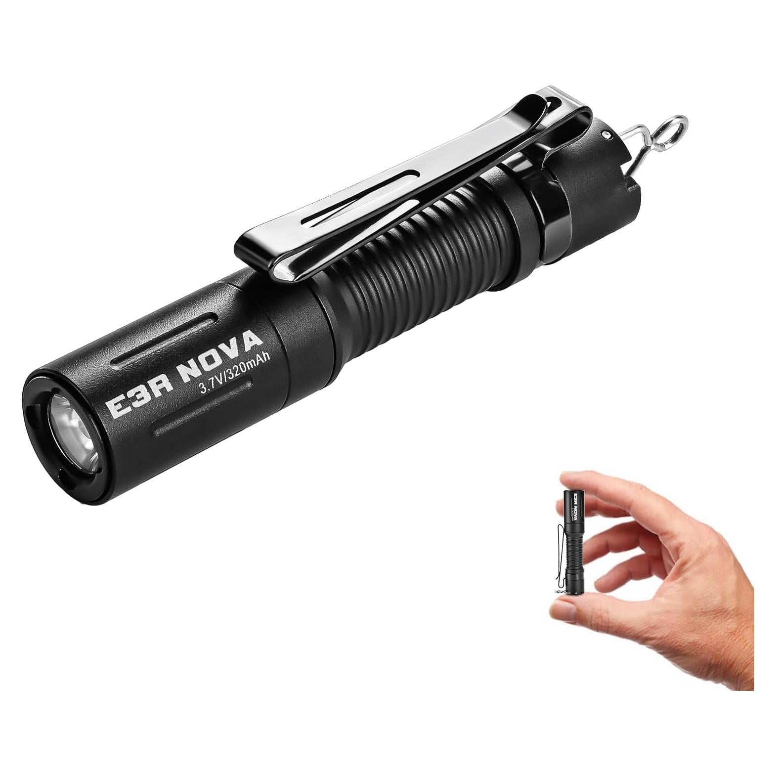 Linterna Compacta Powertac E3R Nova 820 Lúmenes Recargable