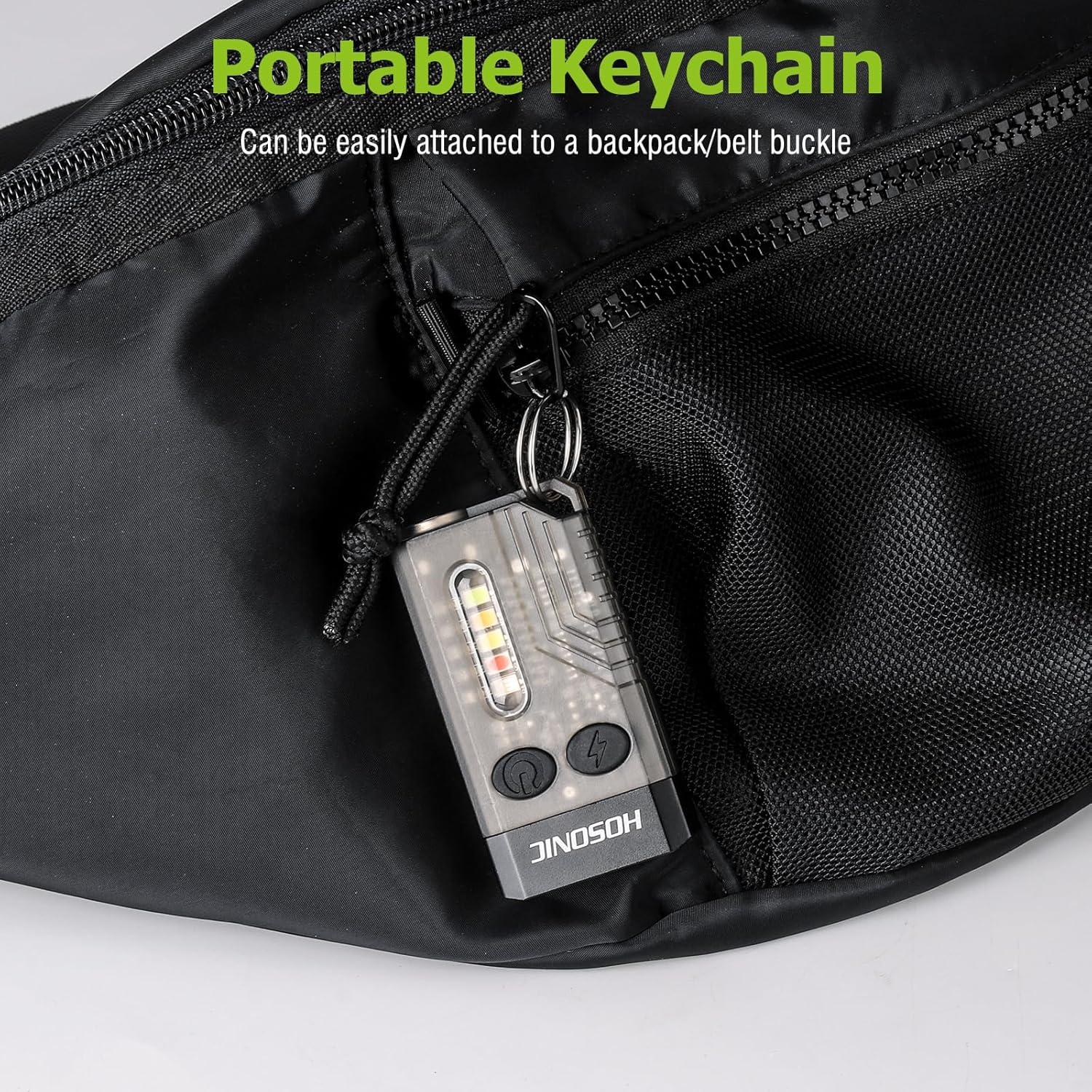 Linterna EDC HOSONIC E9 Recargable UV 1000 Lúmenes IPX4