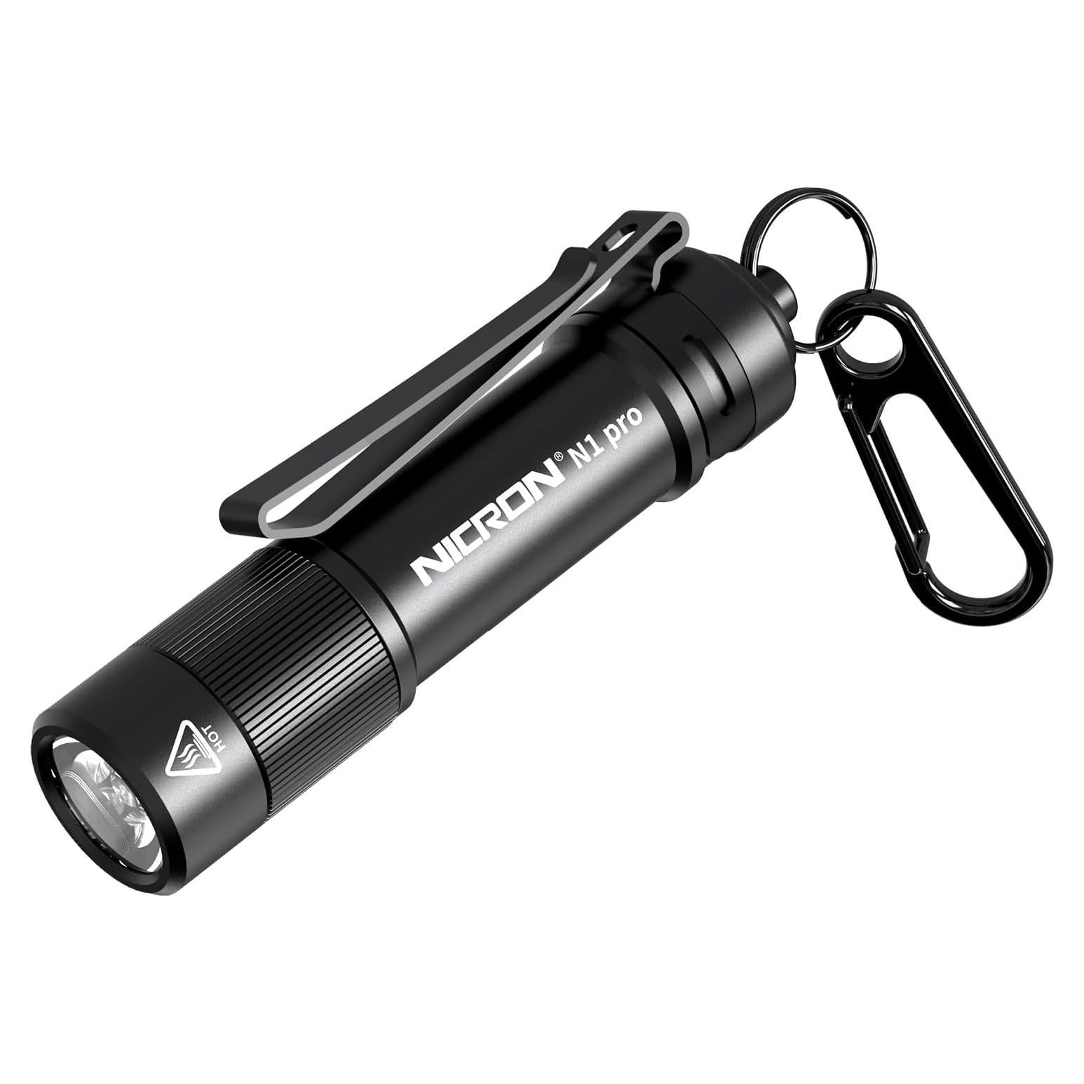 Linterna Recargable NICRON N1pro 1000 Lúmenes Mini EDC