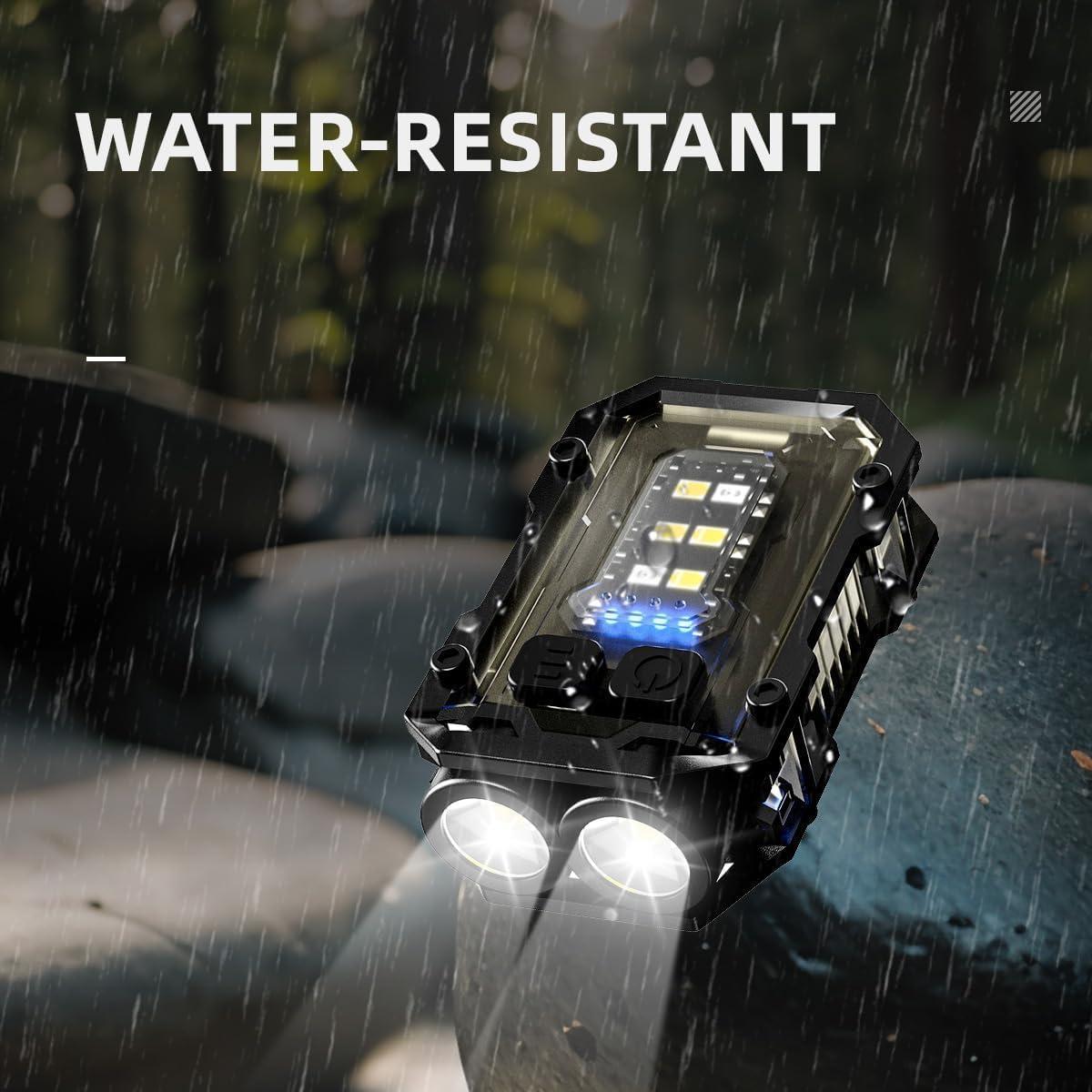 Linterna EDC WARSUN SQ10 Recargable Magnética Compacta