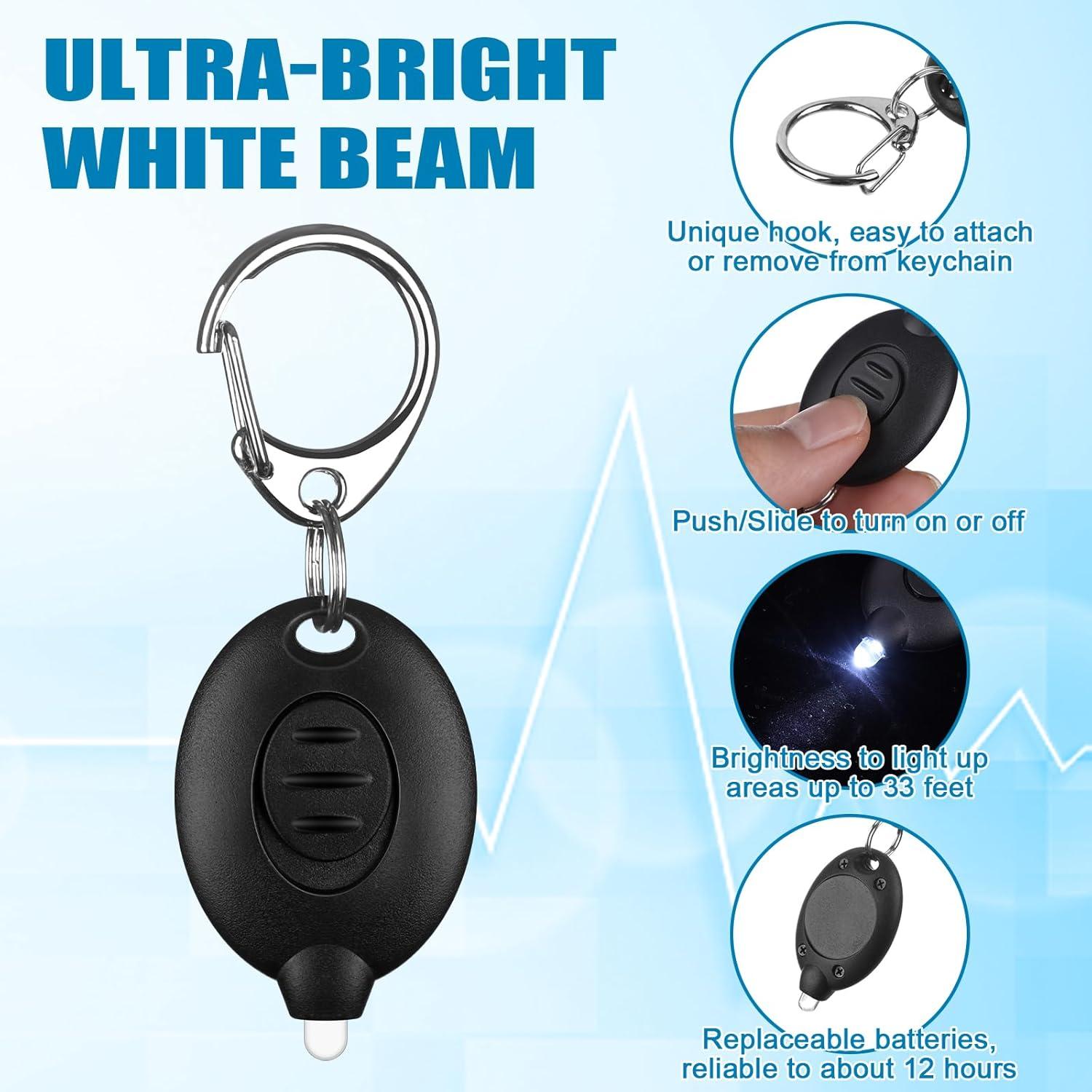 Pack 20 Piezas: Linternas LED Llavero y Marcadores Welecom