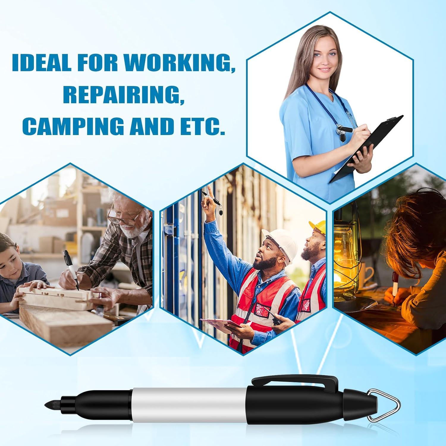 Pack 20 Piezas: Linternas LED Llavero y Marcadores Welecom