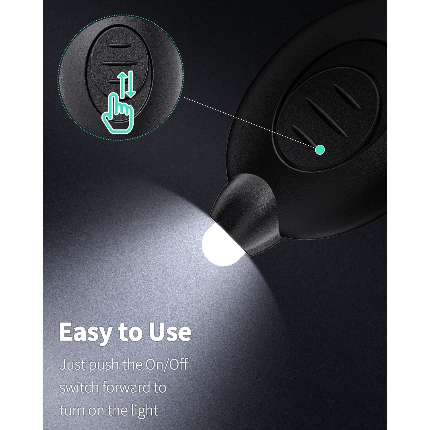 Linternas de Llavero LED Uniclife 12 Lúmenes Batería 12 PCS