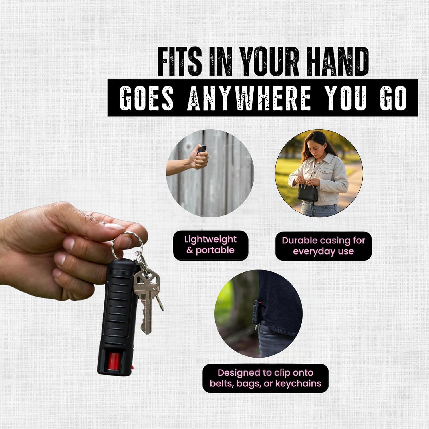 Spray de Pimienta Police Magnum 14.2g - Defensa Personal Táctica