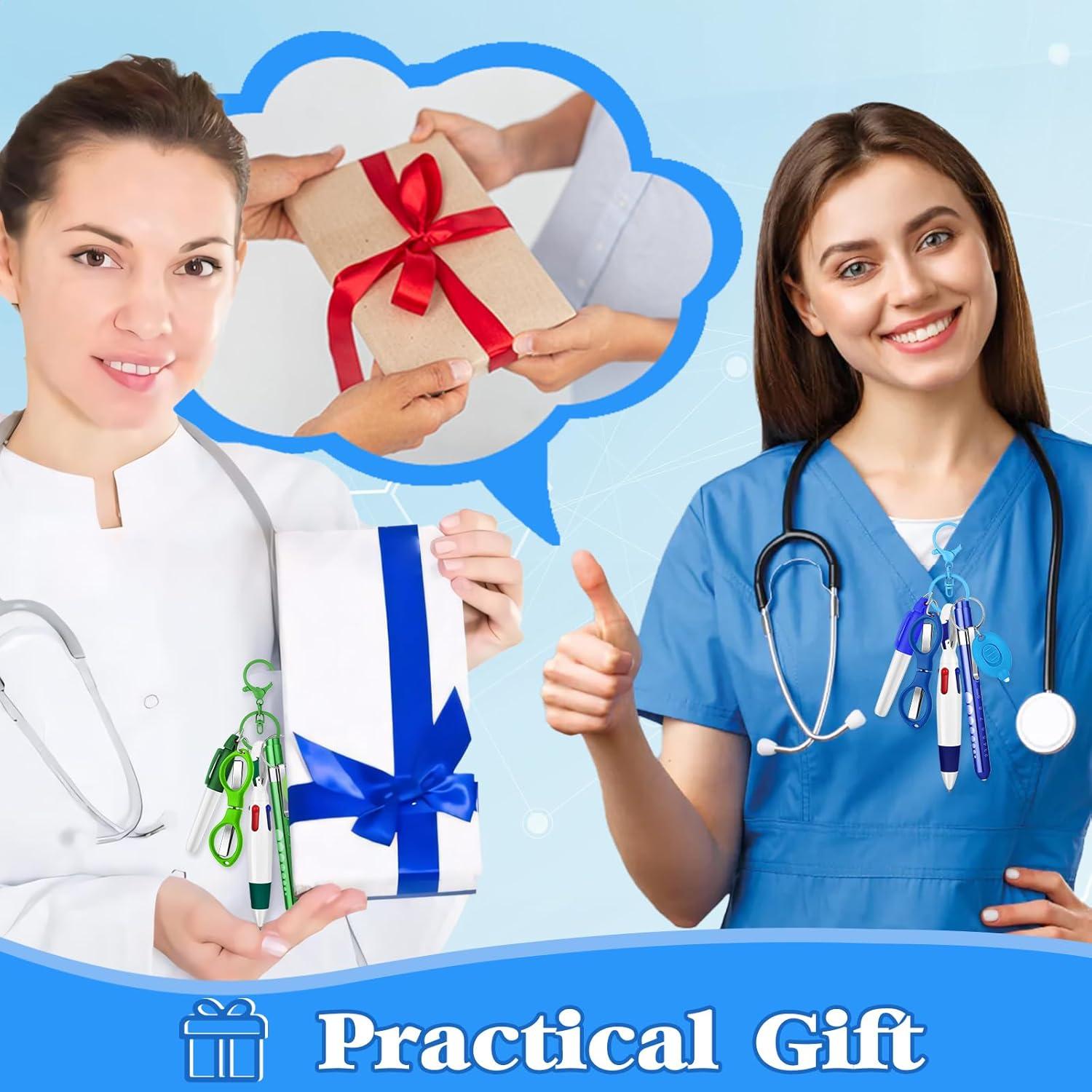 Juego de bolígrafos para enfermeras Draupnir 24 piezas multicolor