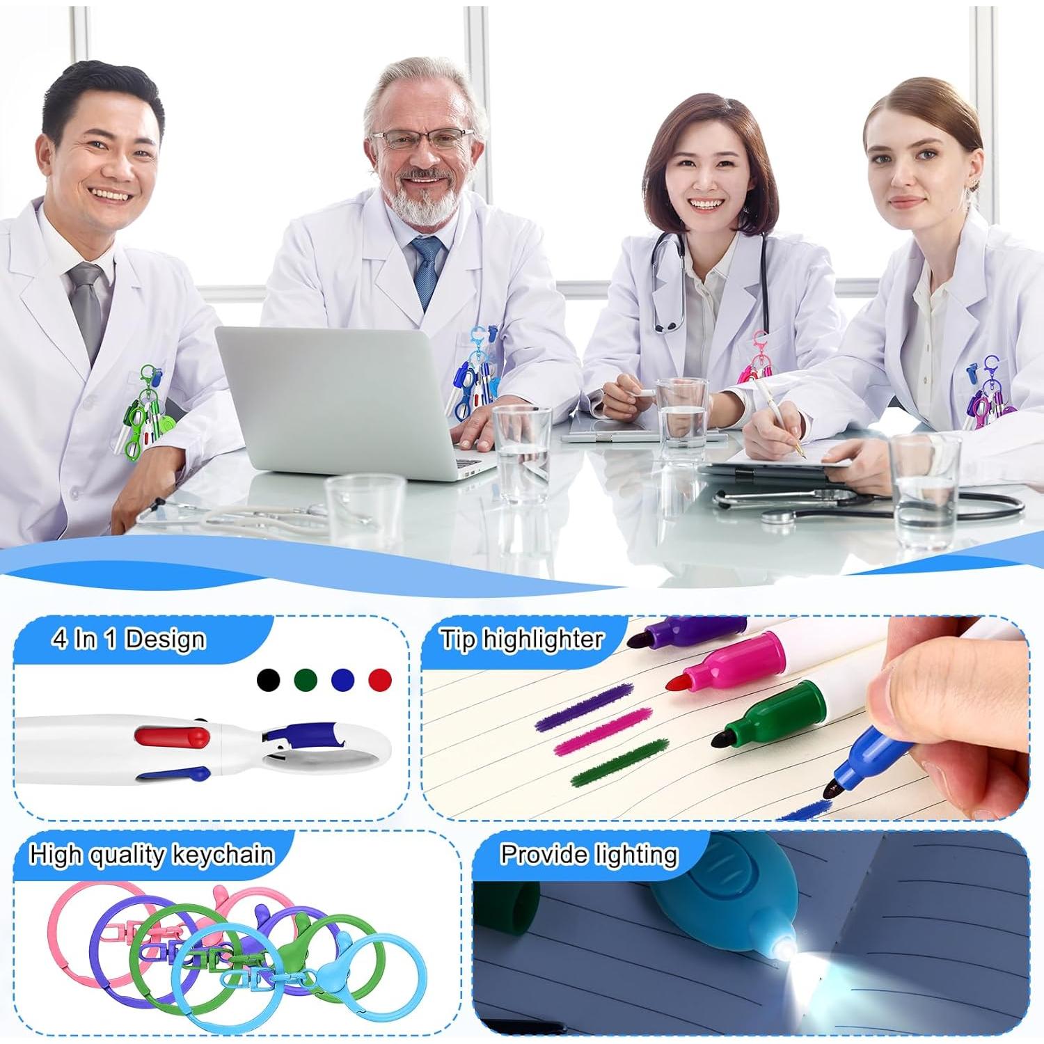 Juego de bolígrafos para enfermeras Draupnir 24 piezas multicolor