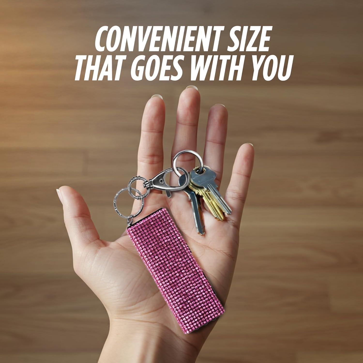 Mini Pistola de Choque Llaverito Guard Dog Bling It On Rosa