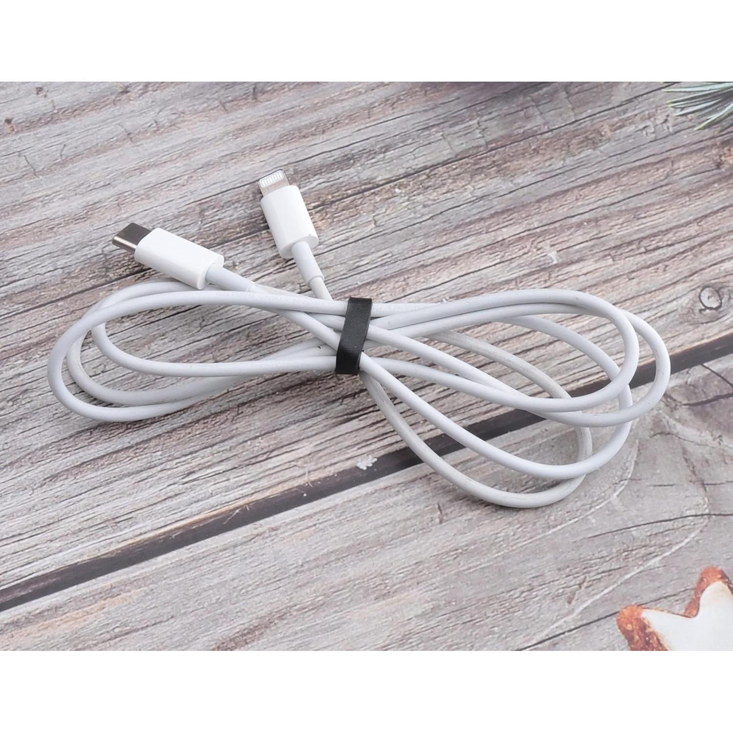 200 Bridas de Silicona Ruwado 12 mm para Organización de Cables