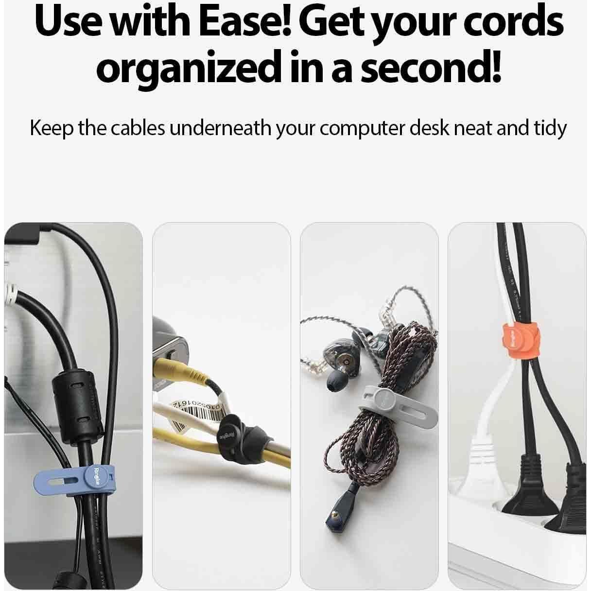 Anclajes de Silicona Ringke 15 Piezas Reutilizables Ajustables