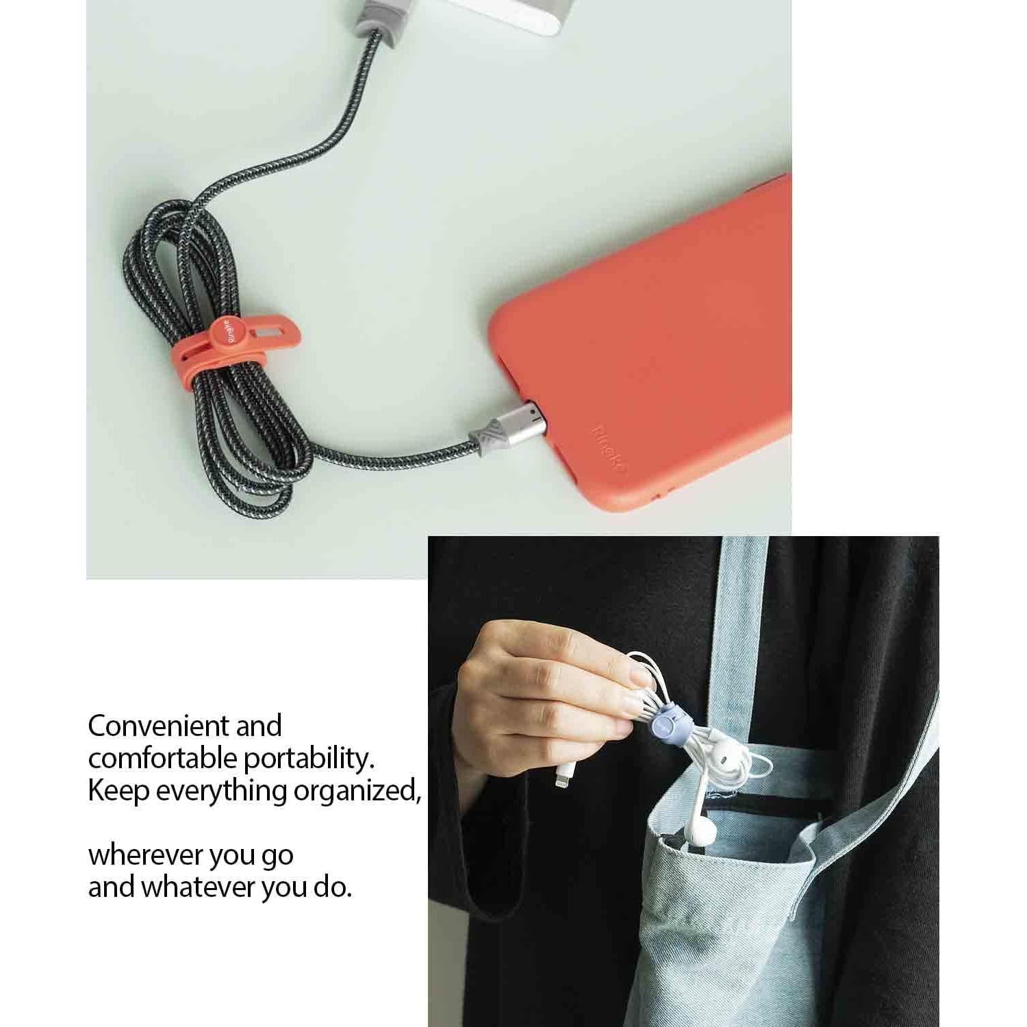 Anclajes de Silicona Ringke 15 Piezas Reutilizables Ajustables