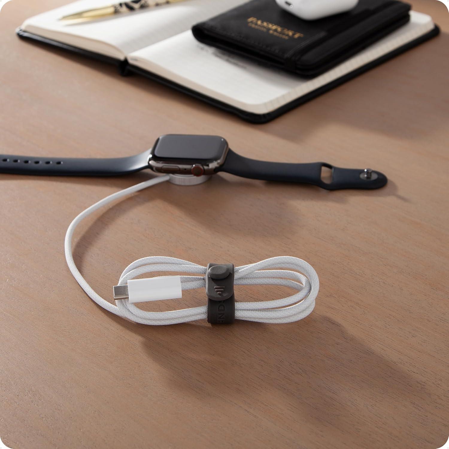 Organizador de Cables de Silicona U Brands - Juego de 20 Sujetacables