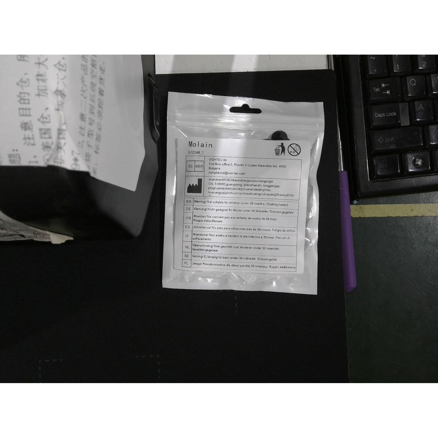 Bridas Reutilizables Molain 20Pcs Silicona Organizador de Cables