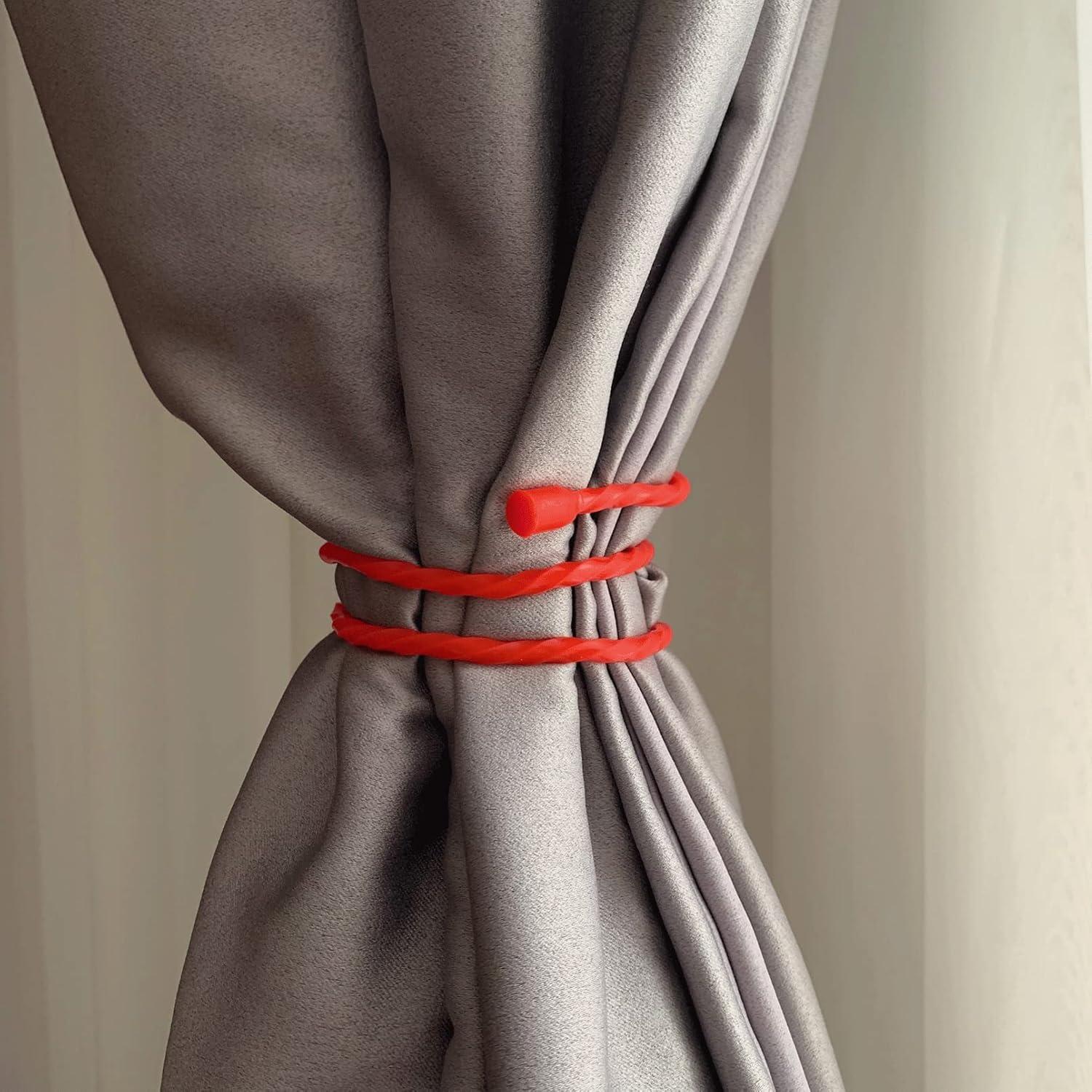 Ataduras de Cable Silicona GESIPOR 24" 5 Piezas Rojo 6.5mm